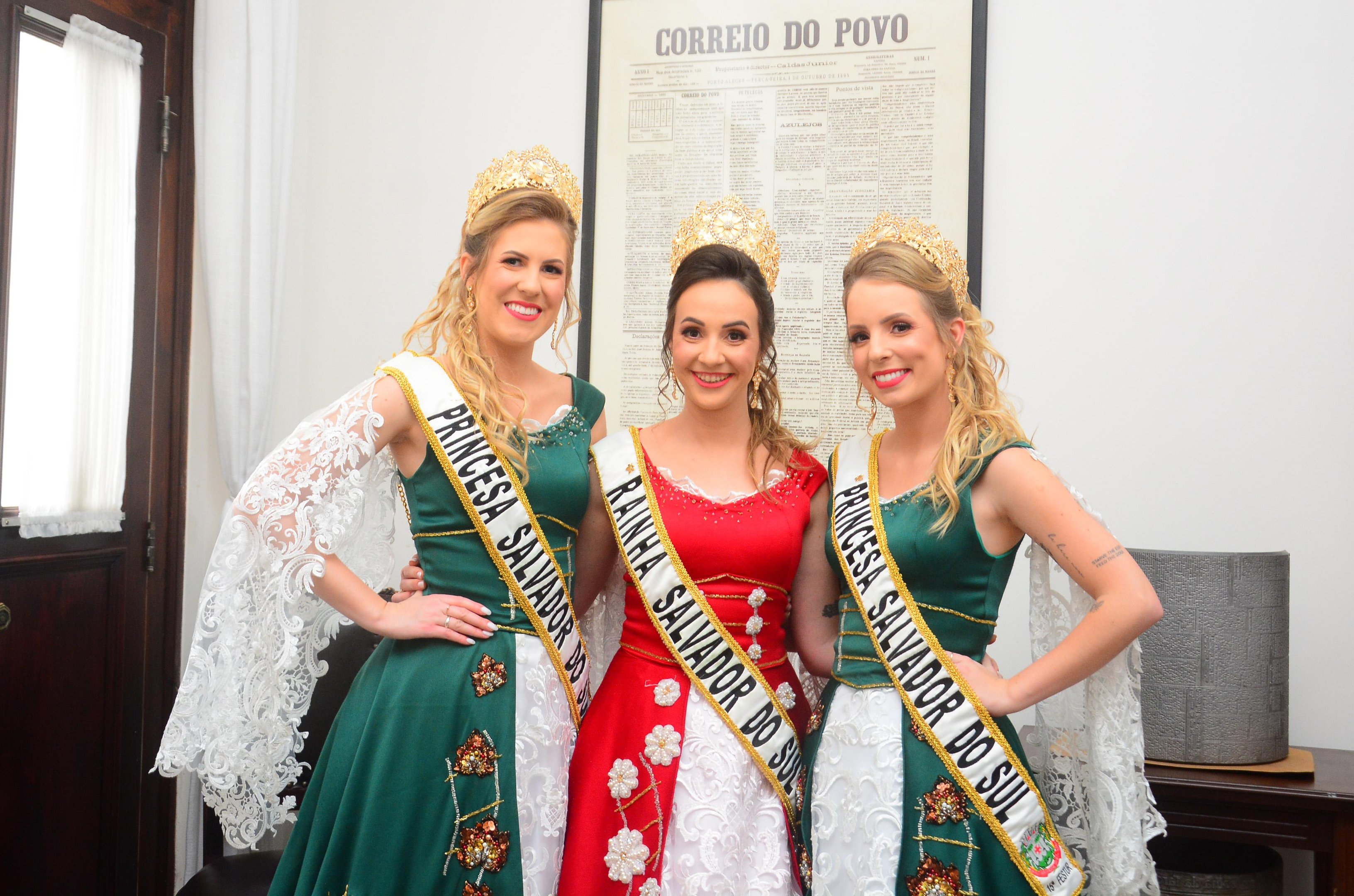 De acordo com a rainha Suelen Carolaine Ludwig (centro), novidade desta edi&ccedil;&atilde;o &eacute; a nova parceria com o Universo Alegria