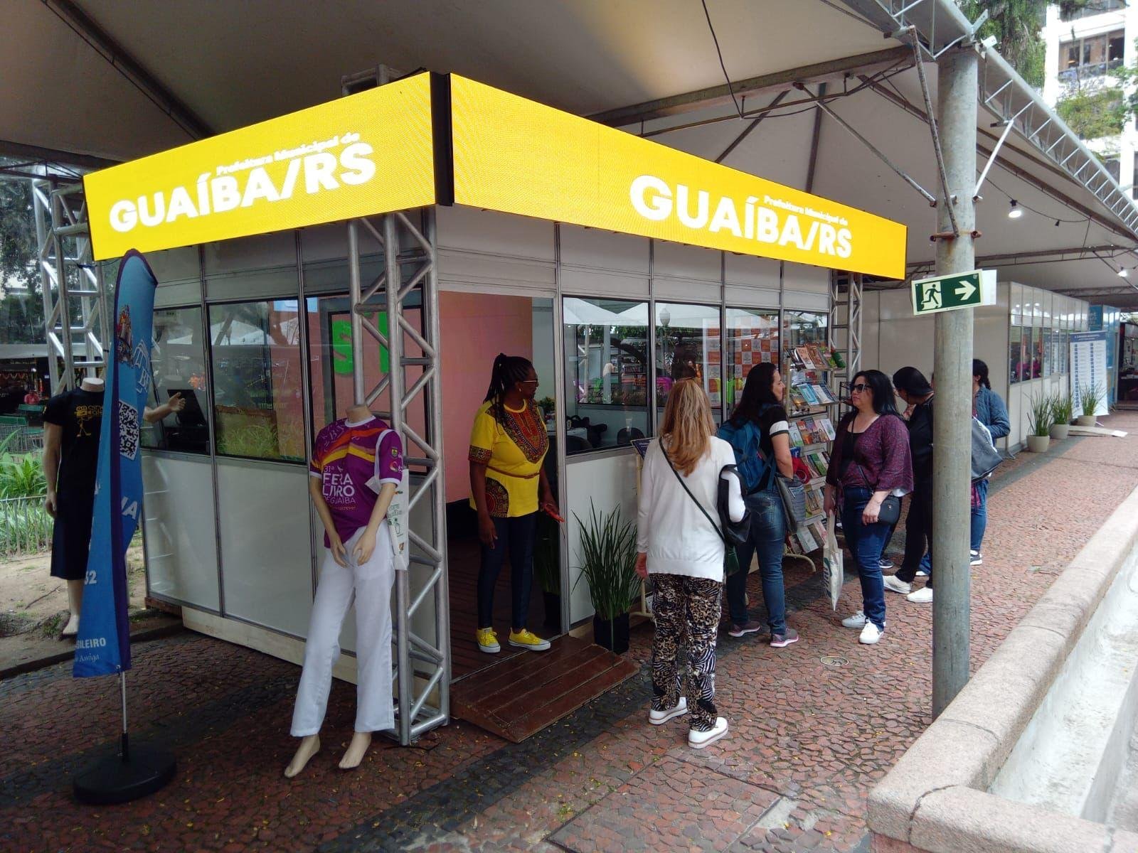 Gua&iacute;ba &eacute; o primeiro munic&iacute;pio, fora Porto Alegre, a ter estande pr&oacute;prio na Feira