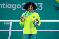 Barbara dos Santos ganhou a medalha de ouro na categoria 66kg
