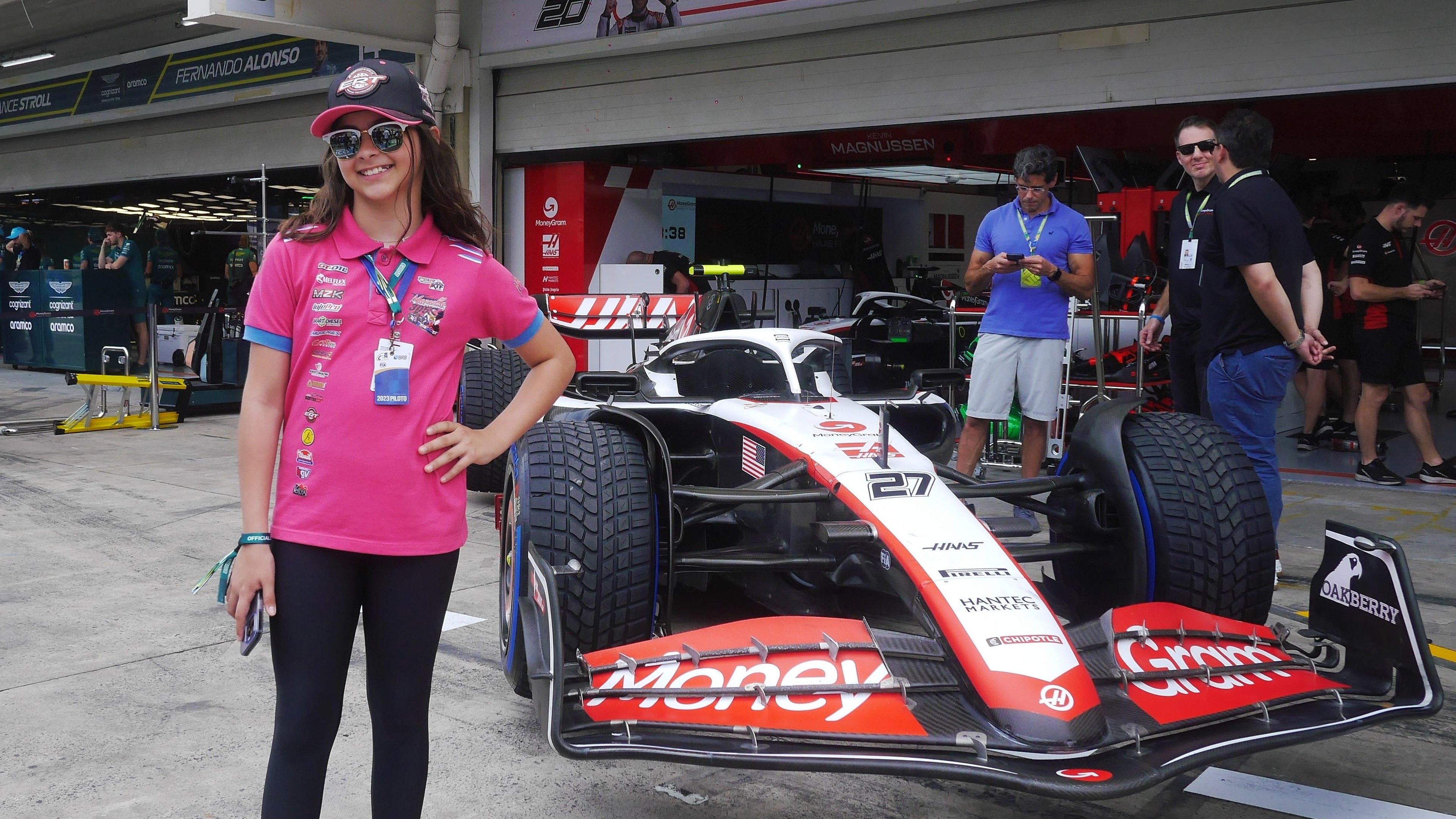 Kartista de 11 anos tinha lista de pilotos para conhecer