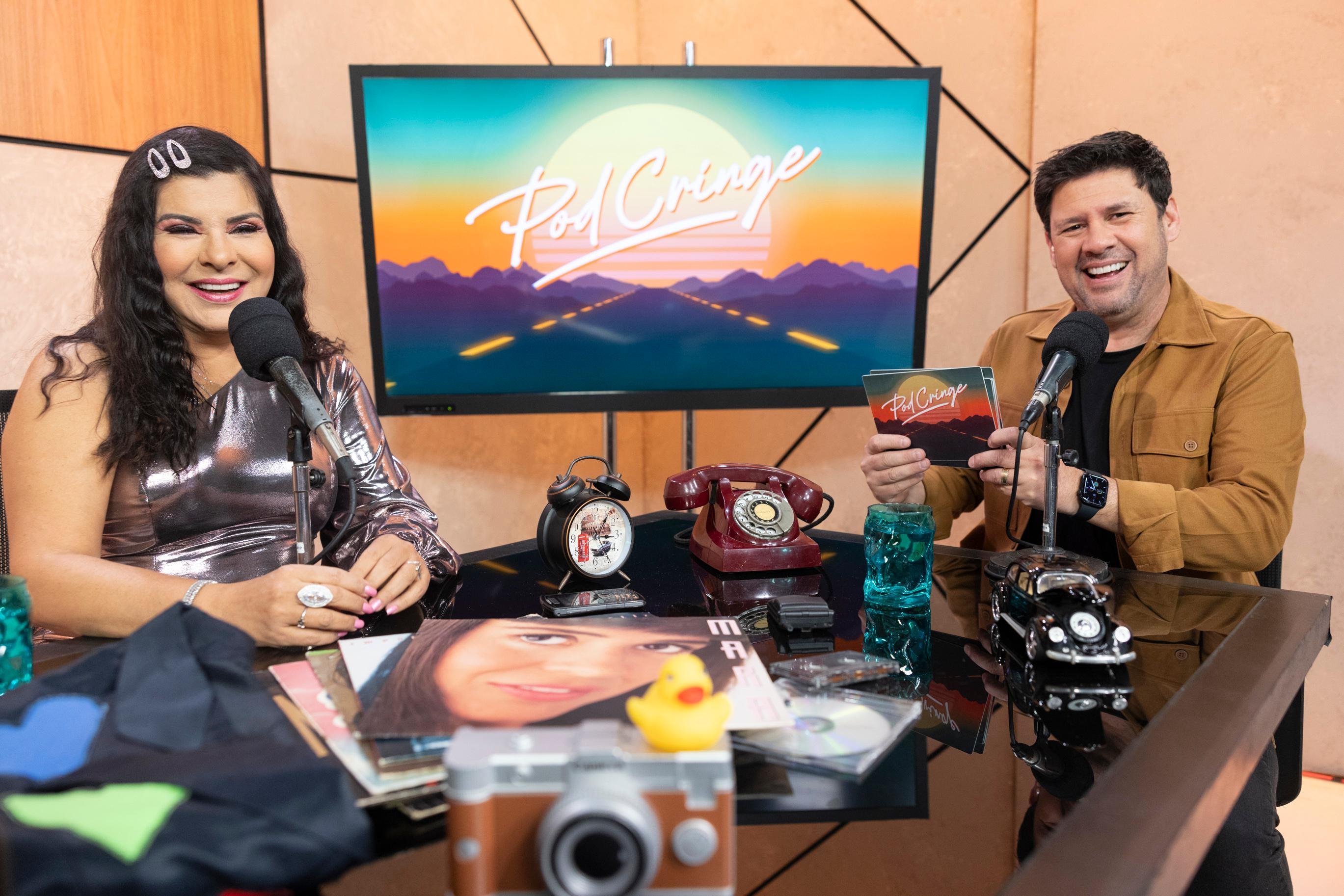 Mara Maravilha foi entrevistada por Michael Keller