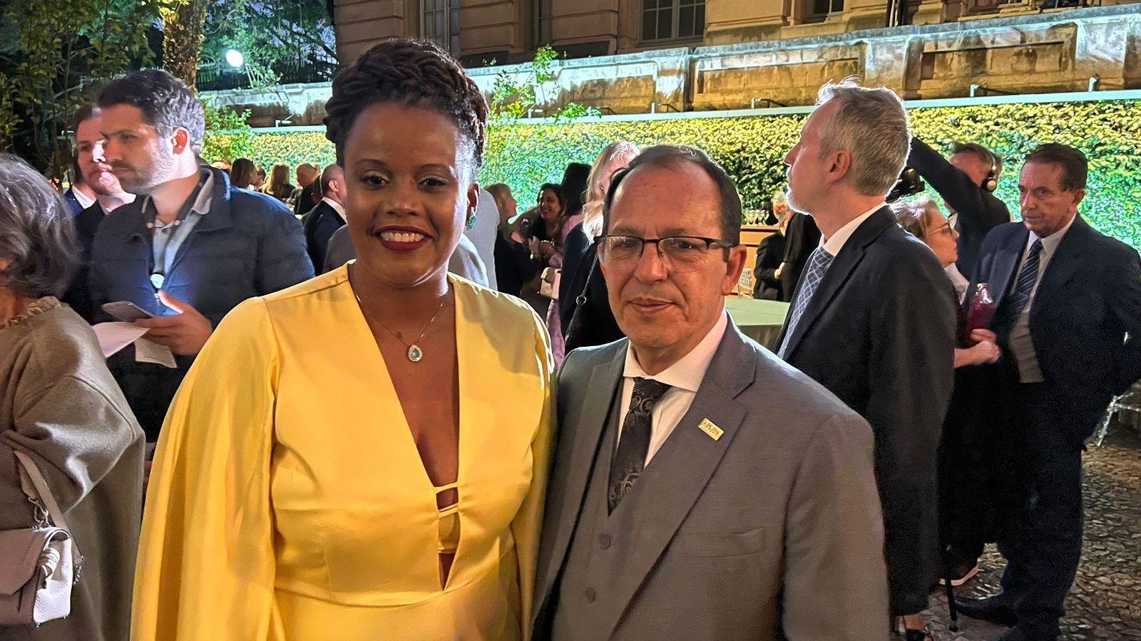 Presidente da ANPM, Lilian Azevedo, e presidente da APMPA, Armando Domingues.