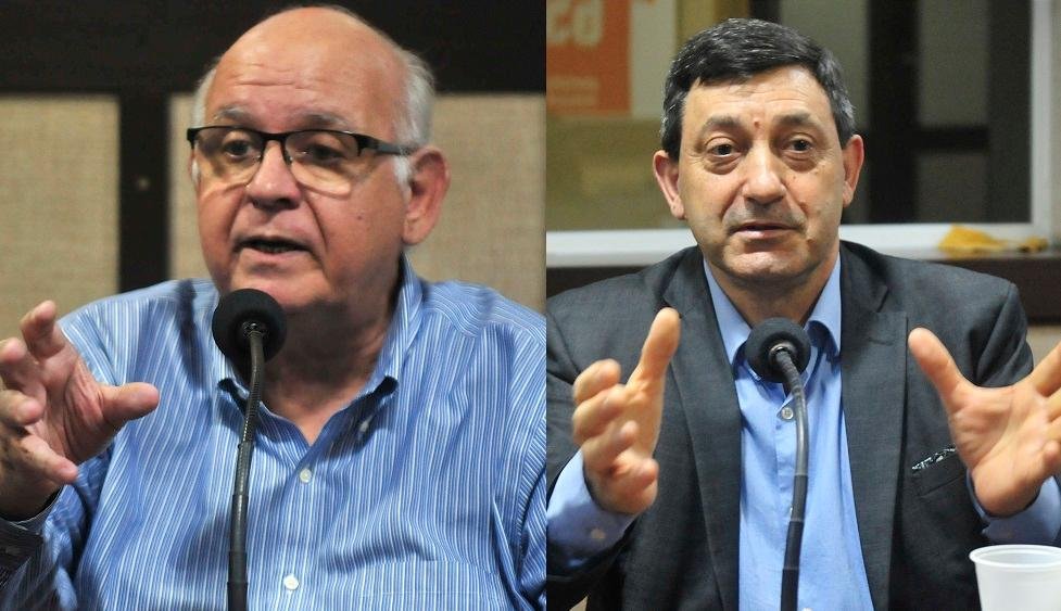 Romildo Bolzan J&uacute;nior (PDT) e M&aacute;rio Bruck (PSB) participaram do Esfera P&uacute;blica, na R&aacute;dio Gua&iacute;ba