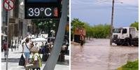 São Paulo já bateu recorde de calor para o mês de novembro, enquanto Rio Grande do Sul superou média da chuva do mês em menos de 24 horas