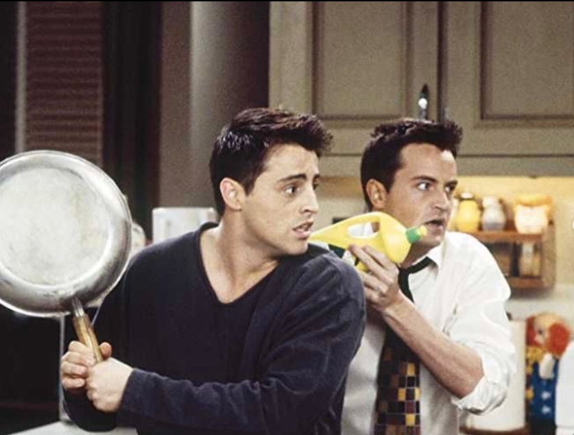 "Os momentos que passamos juntos est&atilde;o, sinceramente, entre os momentos favoritos da minha vida", escreveu Matt LeBlanc, Joey na s&eacute;rie, o colega de apartamento e melhor amigo de Chandler, interpretado por Matthew Perry