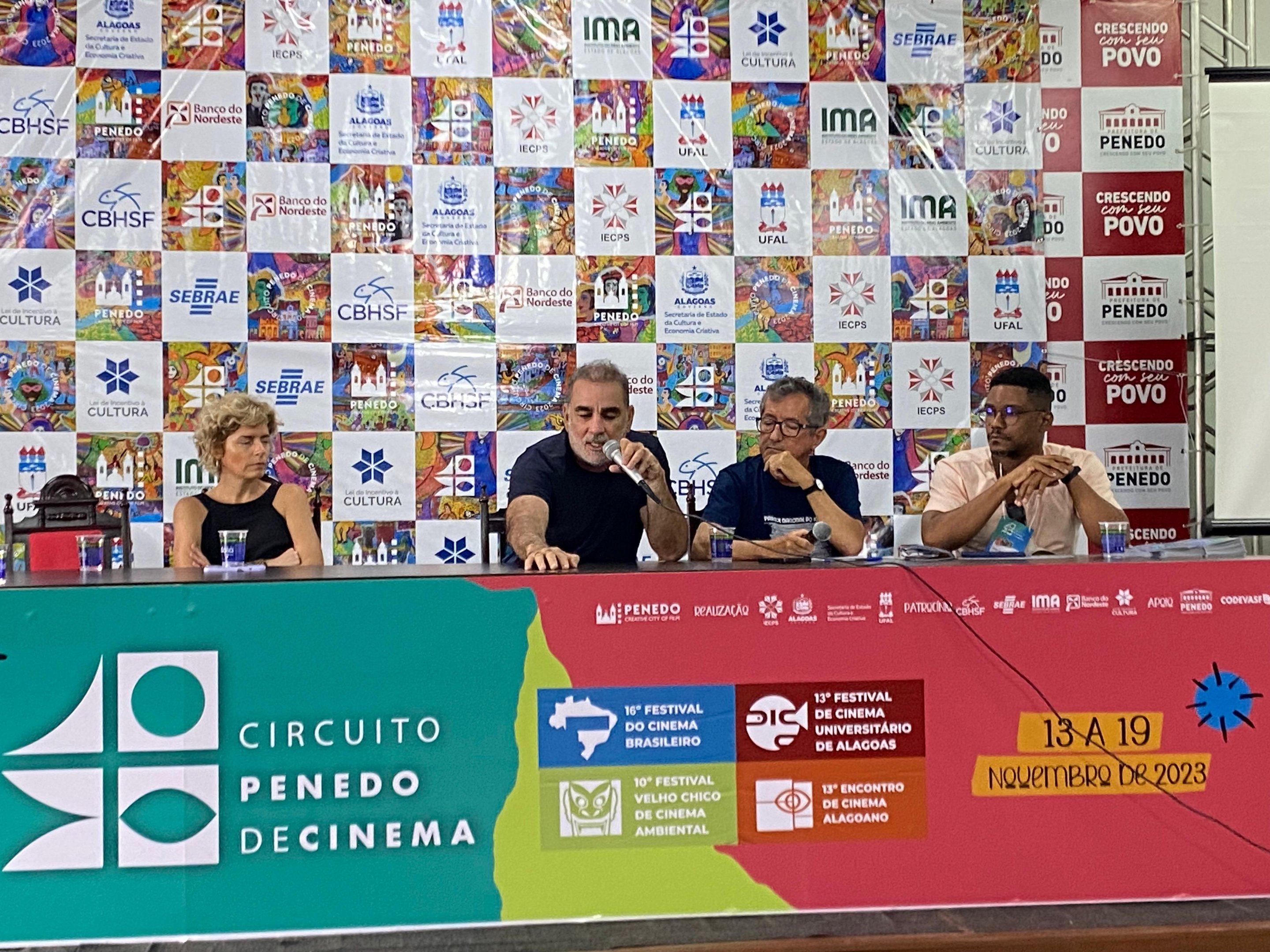 S&eacute;rgio Machado e Gabriela Gastal falaram na manh&atilde; desta quarta-feira sobre seus filmes