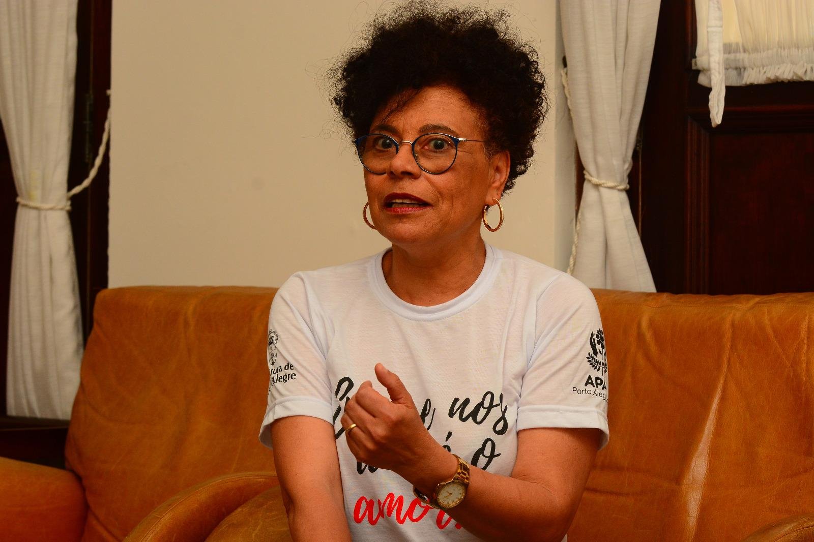 A presidente da APAE de Porto Alegre, Marilda Cruz Nonnemacher, visitou o Correio do Povo para divulgar a principal a&ccedil;&atilde;o do ano da entidade