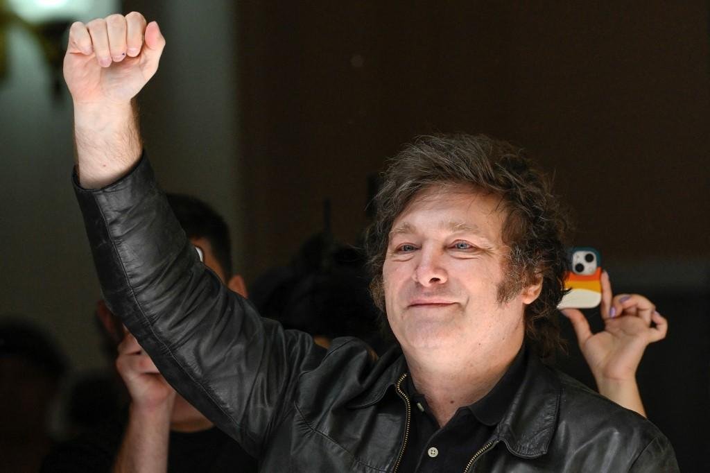 Presidente eleito da Argentina, Javier Milei