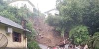 Gramado decretou emergência em função das chuvas e dos deslizamentos de terra que mataram duas pessoas