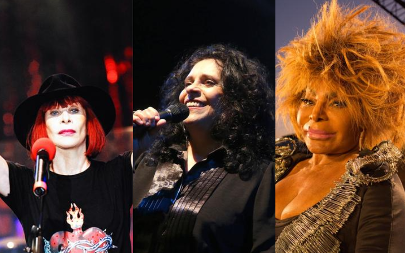 Rita Lee, Gal Costa e Elza Soares foram homenageadas
