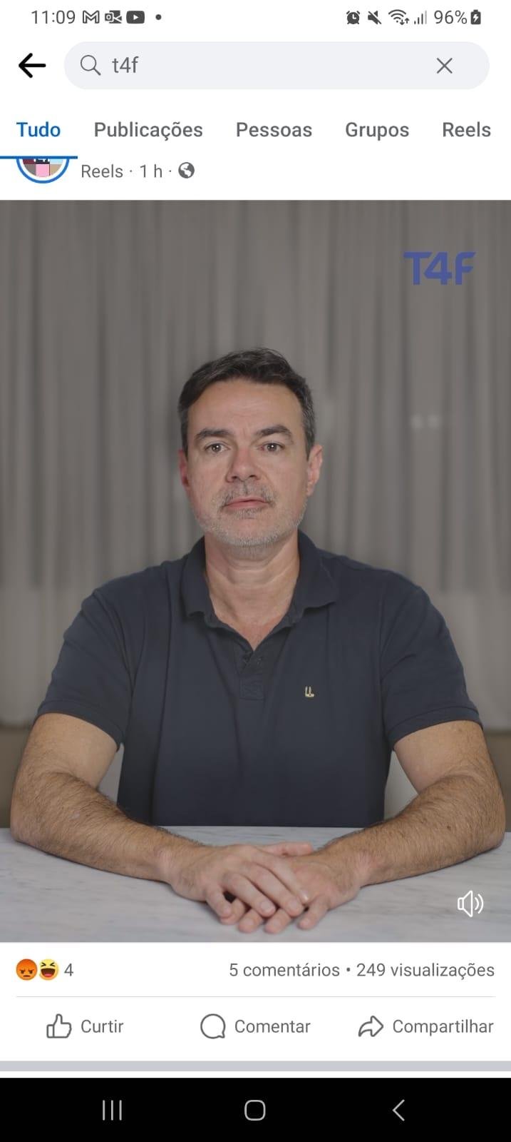 Serafim Abreu pediu desculpas ao p&uacute;blico do Rio de Janeiro em v&iacute;deo publicados nas redes da T4F