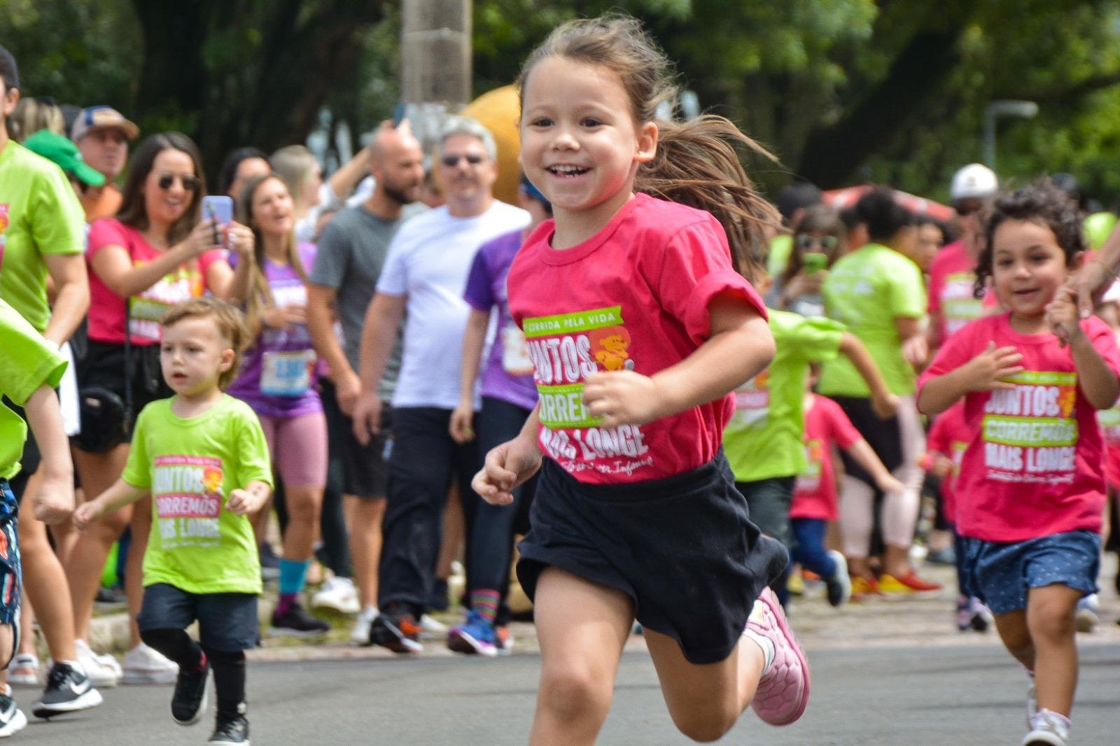 A 29&ordm; Edi&ccedil;&atilde;o da Corrida pela Vida teve 10 mil inscritos neste ano.