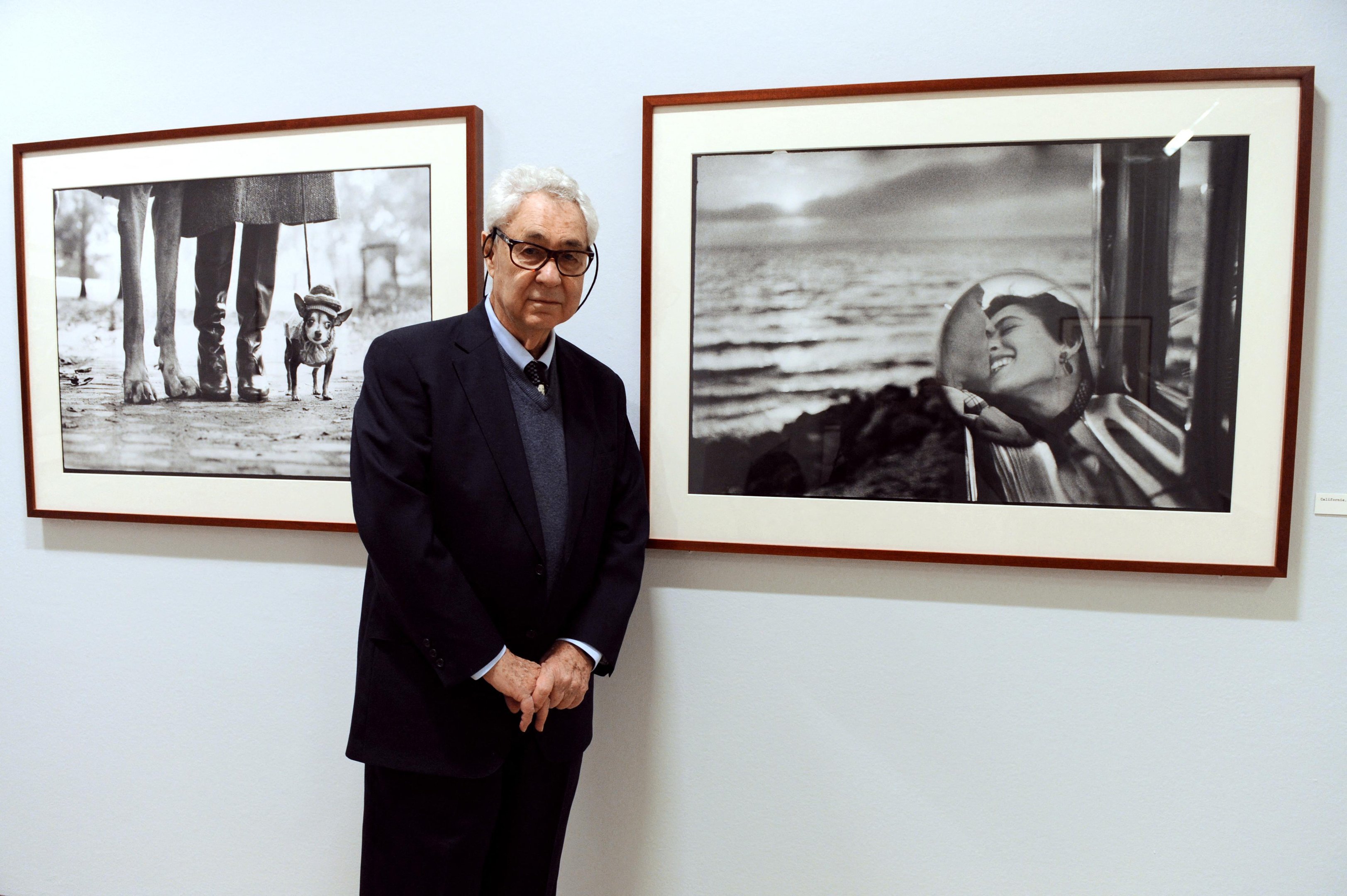 O fot&oacute;grafo norte-americano nascido na Fran&ccedil;a, Elliott Erwitt. Registro de 2010
