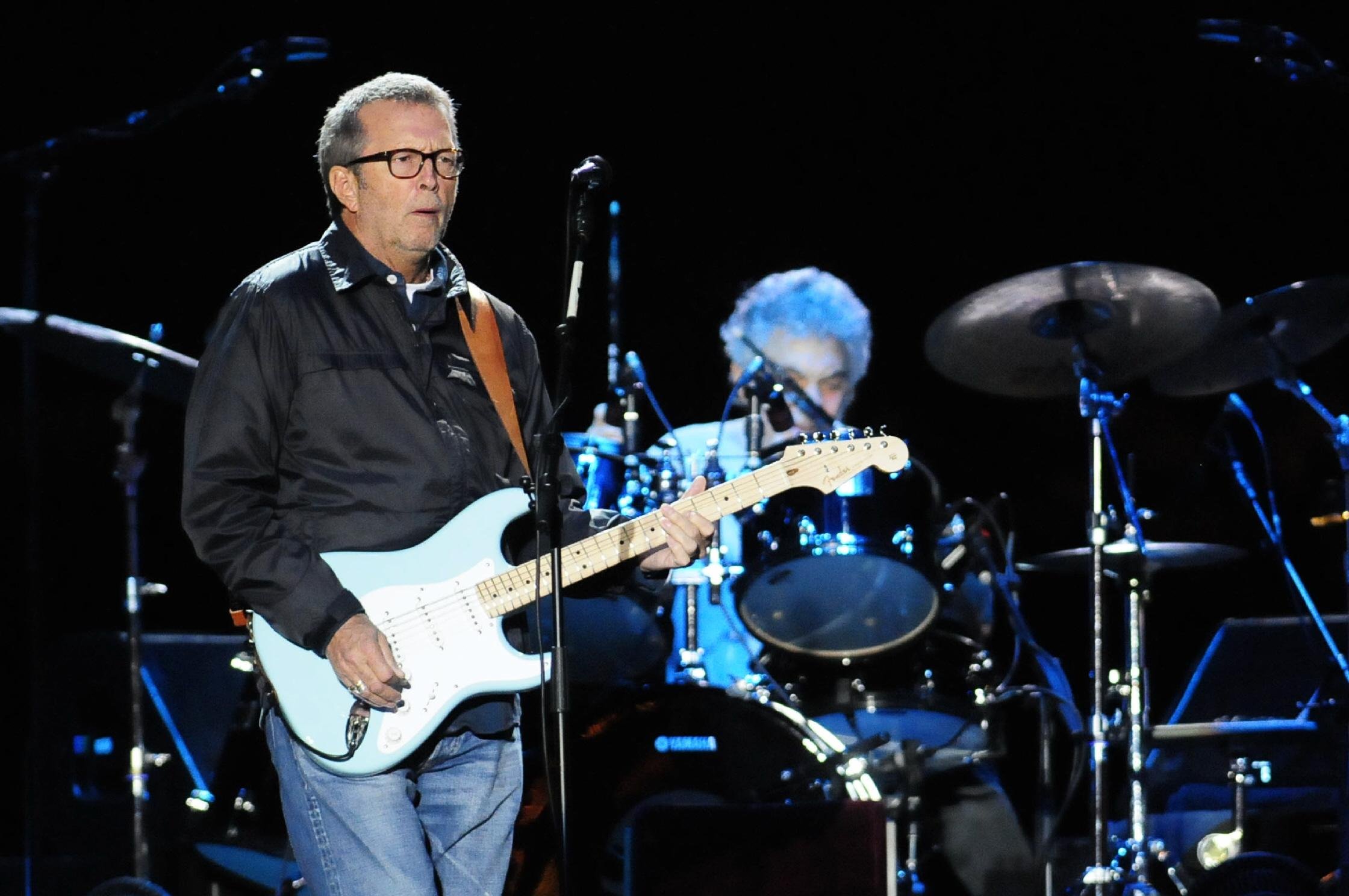 Eric Clapton em show na Fiergs, em Porto Alegre, em 6 de outubro de 2011