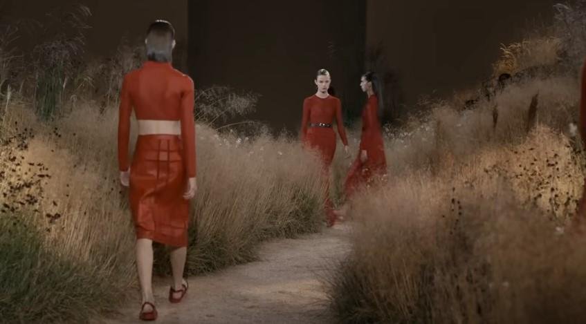 Desfile da Herm&egrave;s, uma das maiores marcas de moda do mundo