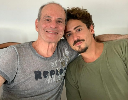 As imagens foram divulgadas no Instagram pelo ator e pelo diretor do filme