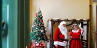 A casa do Papai Noel, no Paço municipal,  está aberta ao público diariamente das 10h às 18h, até o dia 23 de dezembro