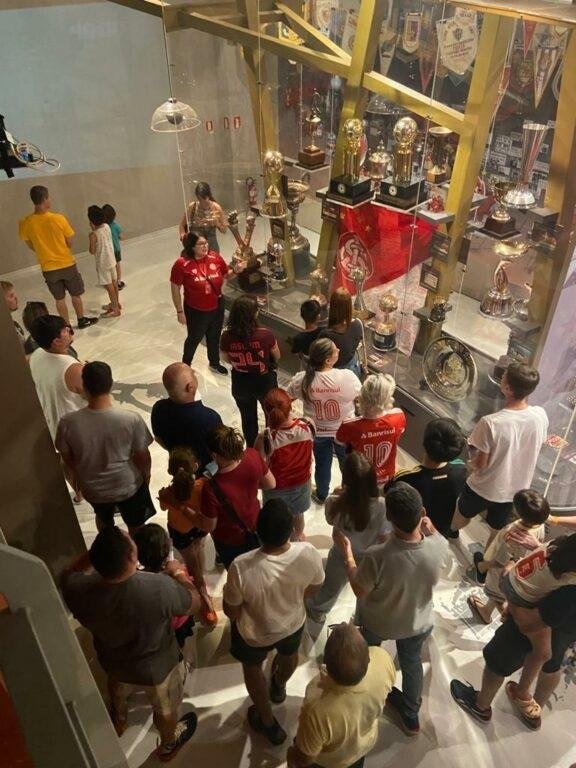 Inter celebra recorde de visitas no Museu do Clube