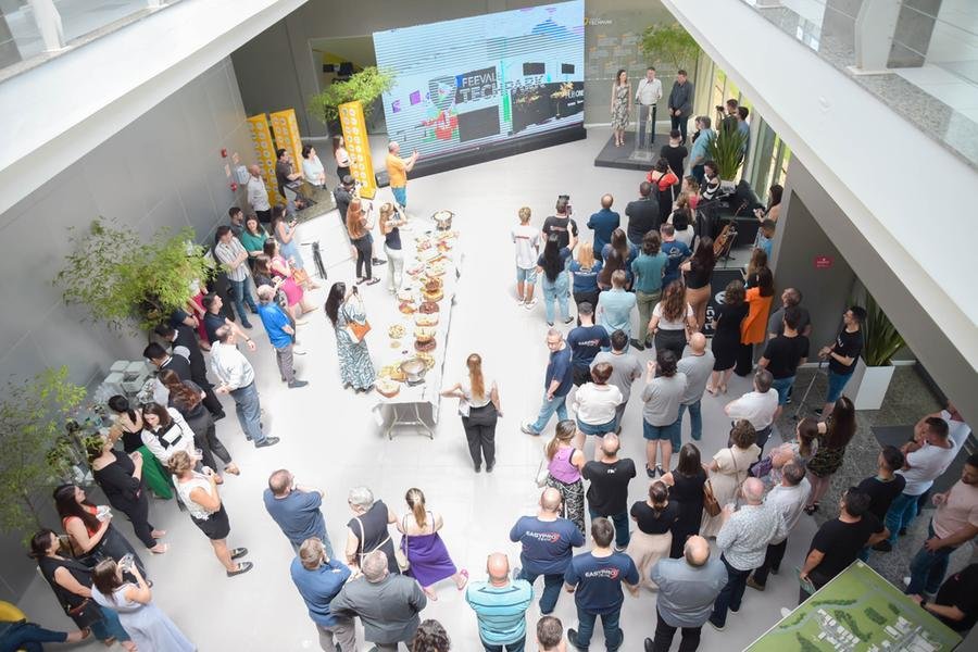 Feevale Techpark lan&ccedil;a a&ccedil;&otilde;es para comemorar duas d&eacute;cadas focadas na inova&ccedil;&atilde;o.