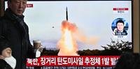 Coreia do Norte dispara míssil balístico com potencial para atingir EUA