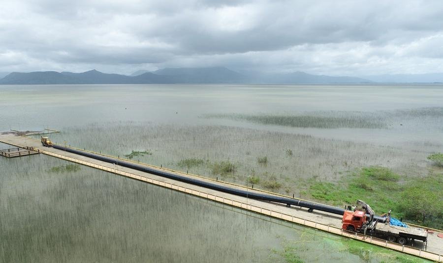 Corsan est&aacute; finalizando obras de qualifica&ccedil;&atilde;o na Lagoa dos Quadros
