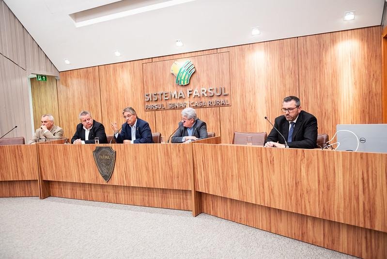 Gede&atilde;o Pereira lembrou demandas estaduais, como irriga&ccedil;&atilde;o e aspectos legais que envolvem o bioma Pampa