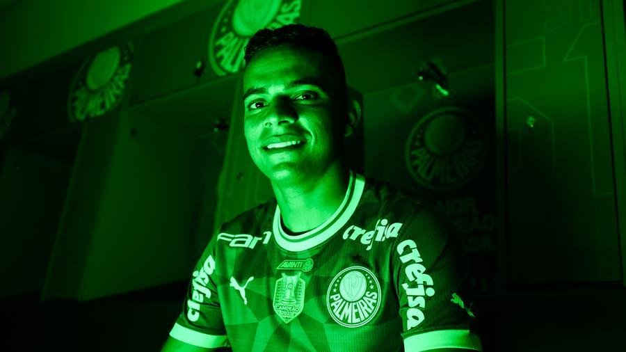 Bruno Rodrigues &eacute; o segundo refor&ccedil;o do Palmeiras para 2024