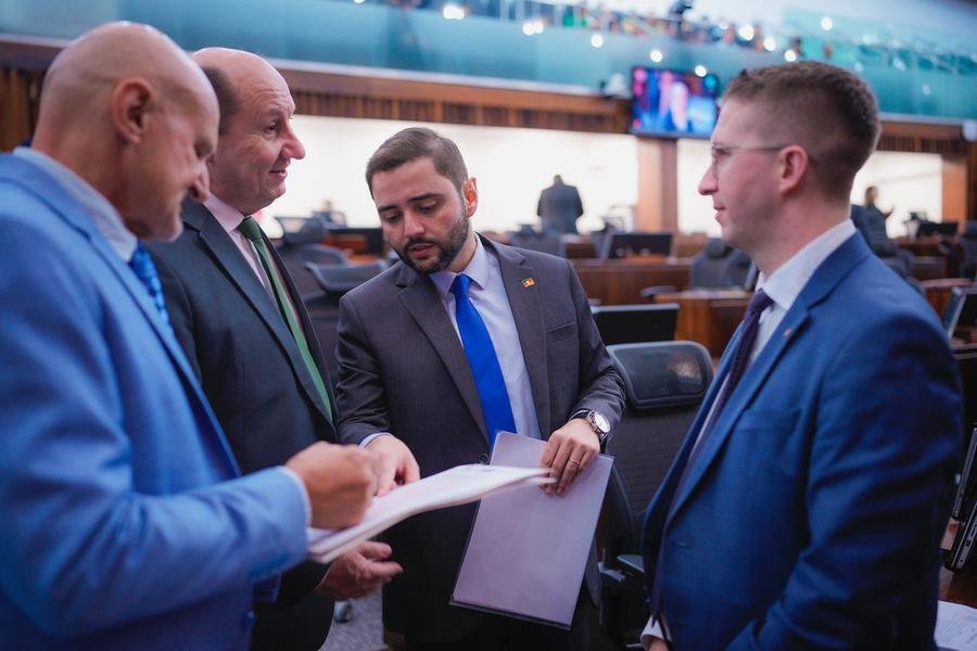 Vice-governador Gabriel Souza (MDB) defendeu projeto de aumento do ICMS