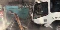 Acidente com ônibus deixa ao menos sete pessoas feridas na zona Norte do Rio de Janeiro