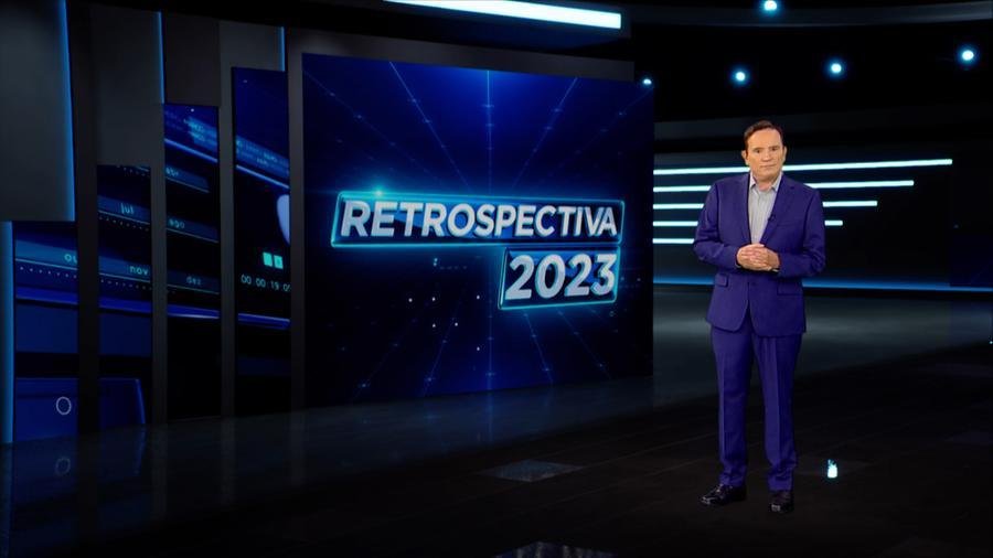 Retrospectiva 2023 &eacute; comandada por Roberto Cabrini