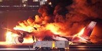 Cinco pessoas morrem após avião pegar fogo no Japão