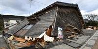Imagens mídia japonesa mostraram danos generalizados nos locais mais atingidos