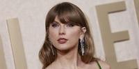 Taylor Swift participou da festa do Globo de Ouro