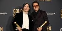 Cillian Murphy e Robert Downey Jr., vencedores de Melhor Performance de Ator Masculino e Melhor Performance de Ator Masculino em papel coadjuvante para 