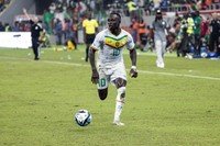 Sadio Mané  defende as cores do Senegal