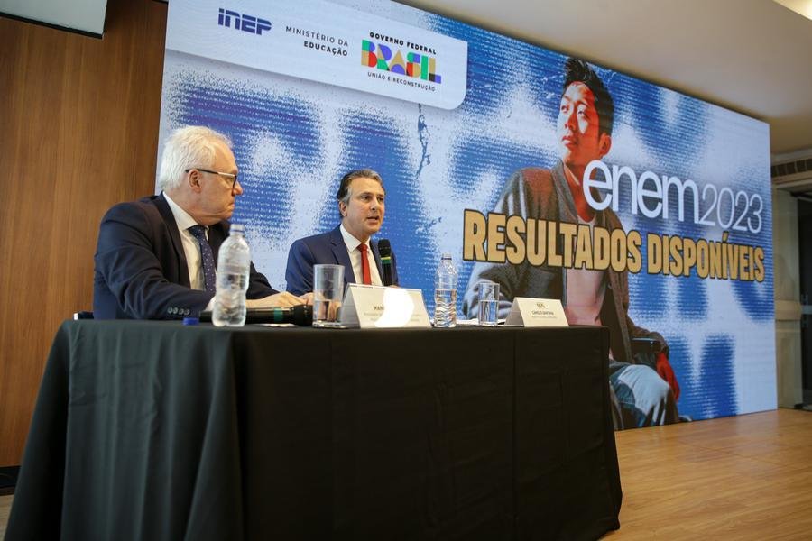 Resultados do Enem 2023 foram divulgados nesta ter&ccedil;a-feira
