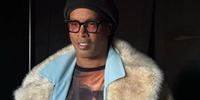 Ronaldinho desfilou para a marca americana Kidsuper na Paris Fashion Week 2024