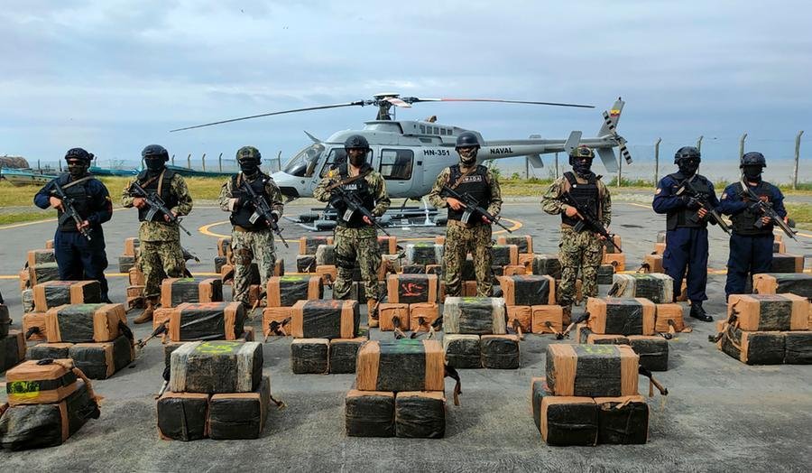 Equador apreende cerca de 10 toneladas de drogas em megaopera&ccedil;&atilde;o