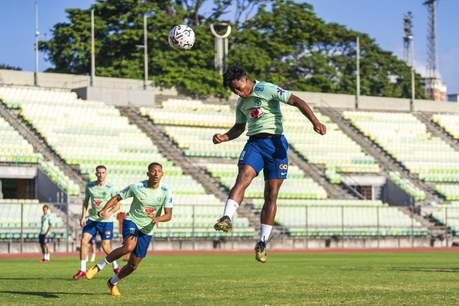 Endrick &eacute; um dos destaques da Sele&ccedil;&atilde;o Brasileira