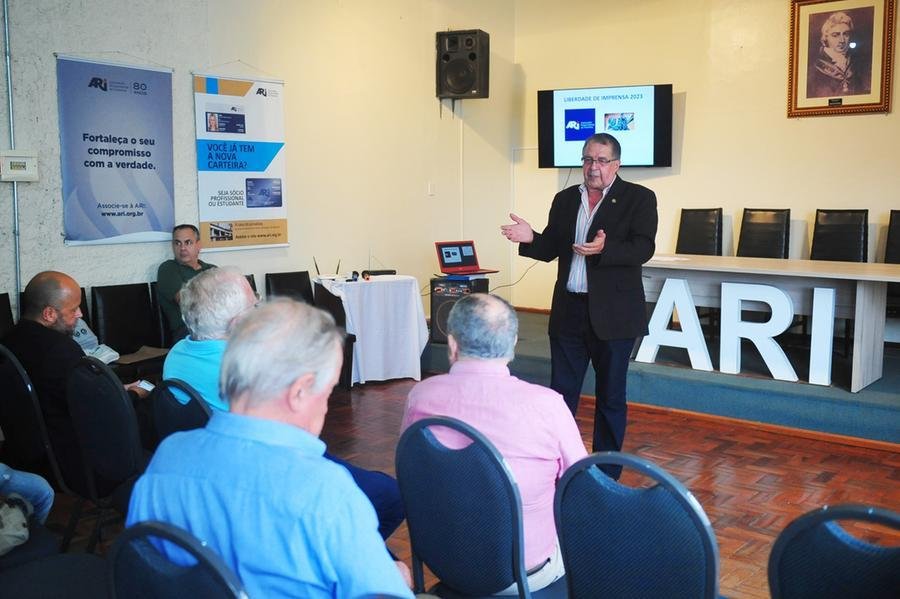 Relat&oacute;rio de Liberdade de Imprensa 2023 &eacute; apresentado na ARI.
