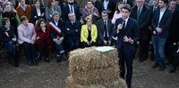 Declarações de Gabriel Attal surgiram durante uma visita a um agricultor, no sul da França, onde anunciou uma série de medidas para responder a mais de uma semana de manifestações