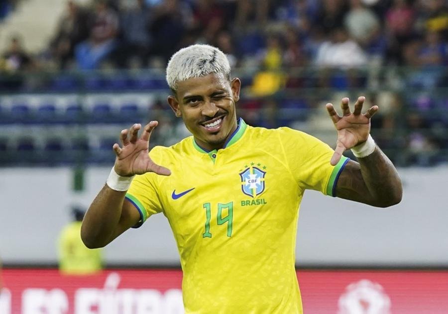 John Kennedy &eacute; um dos destaques da Sele&ccedil;&atilde;o e j&aacute; marcou um gol no Pr&eacute;-Ol&iacute;mpico