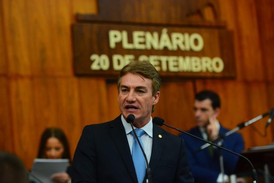 Vilmar Zanchin (MDB) encerrou o seu mandato na presid&ecirc;ncia da Assembleia do RS