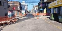 O Consórcio São Leopoldo realiza obras  em algumas ruas da cidade