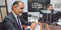 Presidente do TJRS, desembargador Alberto Neto, na Rádio Guaíba
