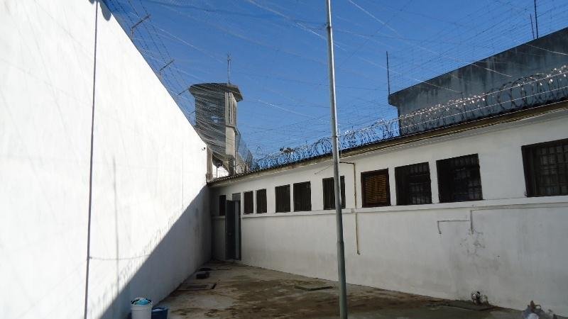 P&aacute;tio da unidade feminina em Caxias do Sul