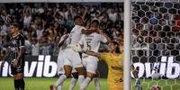Santos venceu o Corinthians por 1 a 0