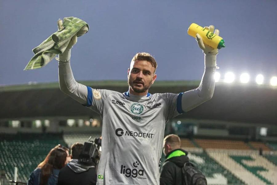 Inter estuda contrata&ccedil;&atilde;o do goleiro Gabriel do Coritiba