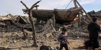 Forças de Israel acirraram bombardeios sobre sul de Gaza