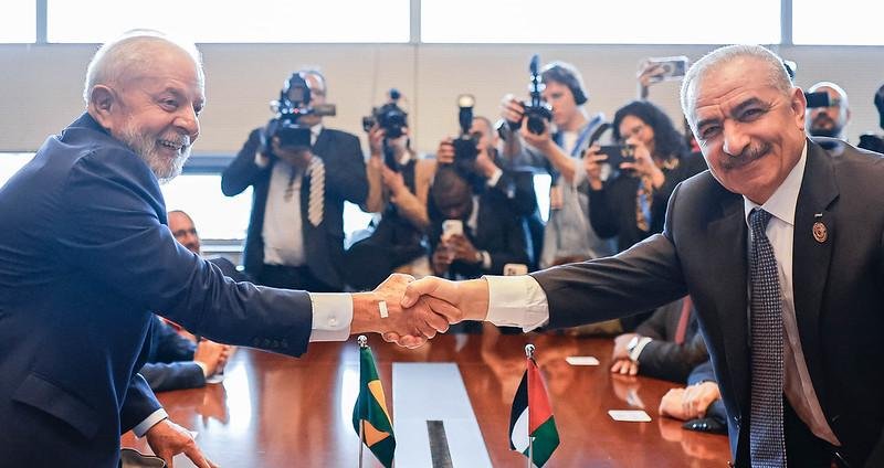 Encontro com o primeiro-ministro da Autoridade Palestina aconteceu antes da 37&ordf; C&uacute;pula da Uni&atilde;o Africana